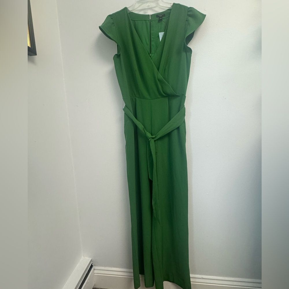 Ann Taylor Green Jumpsuit